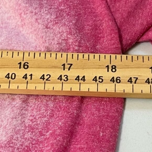 Faith Over Fear BIG ZACH RACE Women's ChairityTie Dye Top Pink White Size Medium - Picture 5 of 8